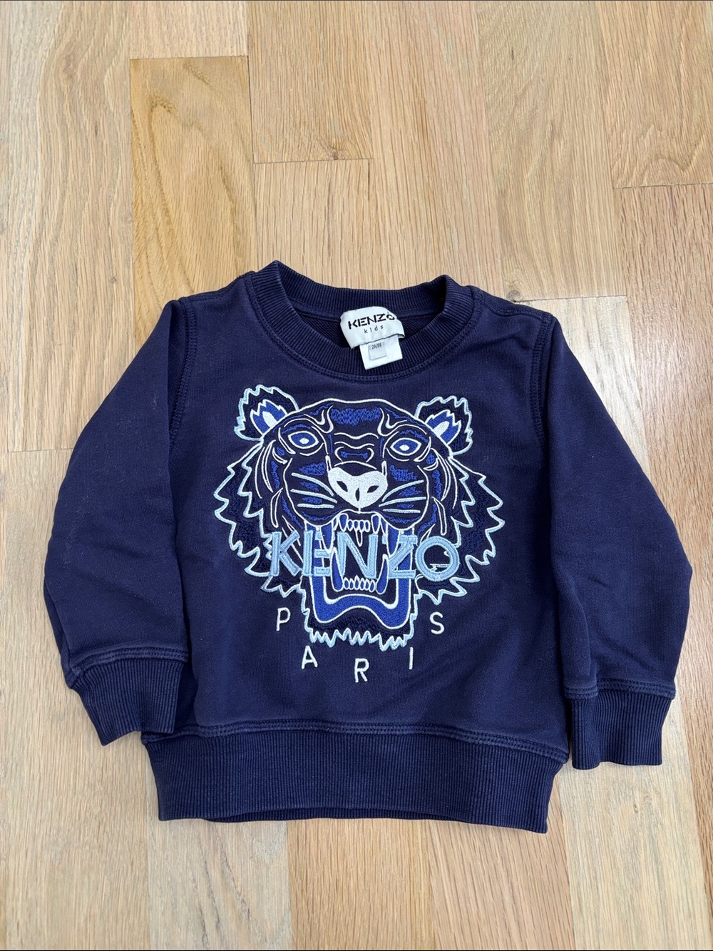 Kenzo Kids Navy Blue Tiger Sweatshirt